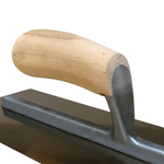 PREMIUM Curved Trowel | Golden Stainless Steel | California Camelback Wood Handle